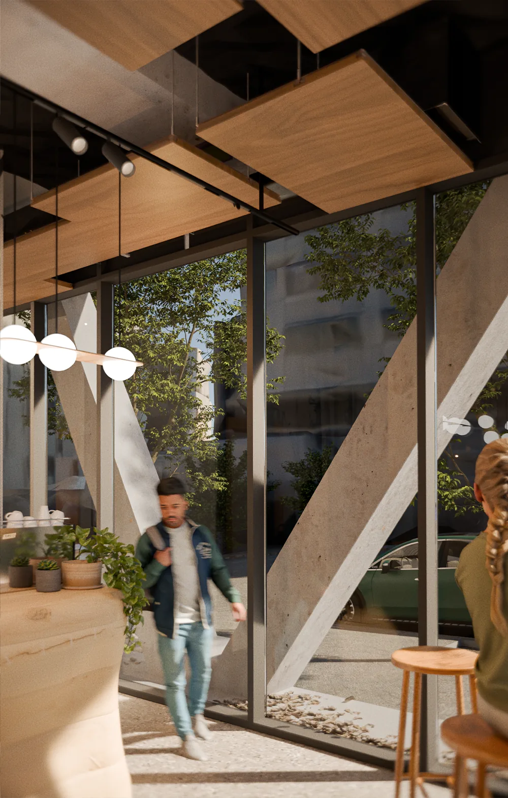 Tectonics Cafe Interior